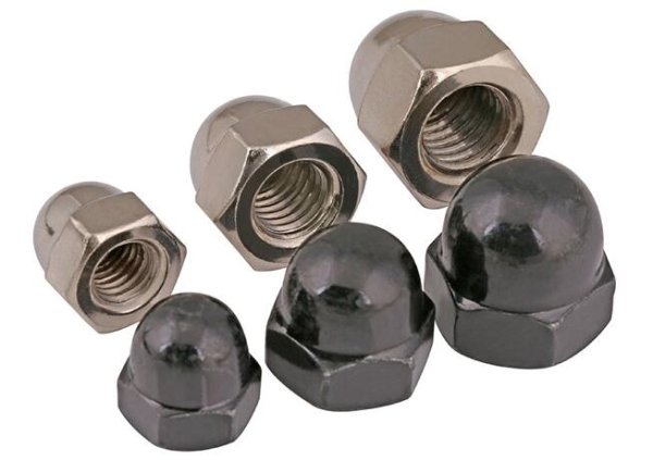 Nut đậy hình nón mạ kẽm