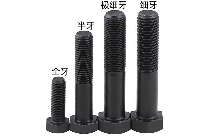 Bu lông hexagon đen cấp 8.8